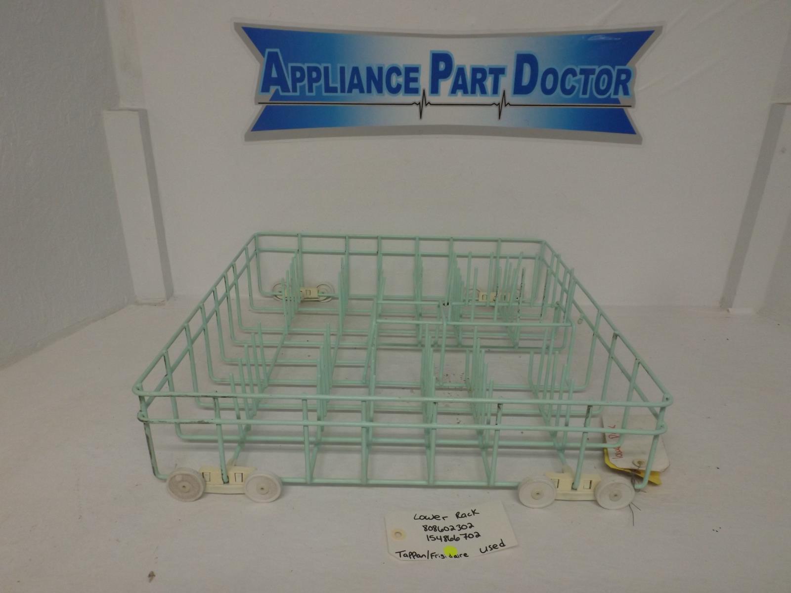 Tappan/Frigidaire Dishwasher 808602302 154866702 Lower Rack Used Tappan/Frigidaire Dishwasher 808602302 154866702 Lower Rack Used